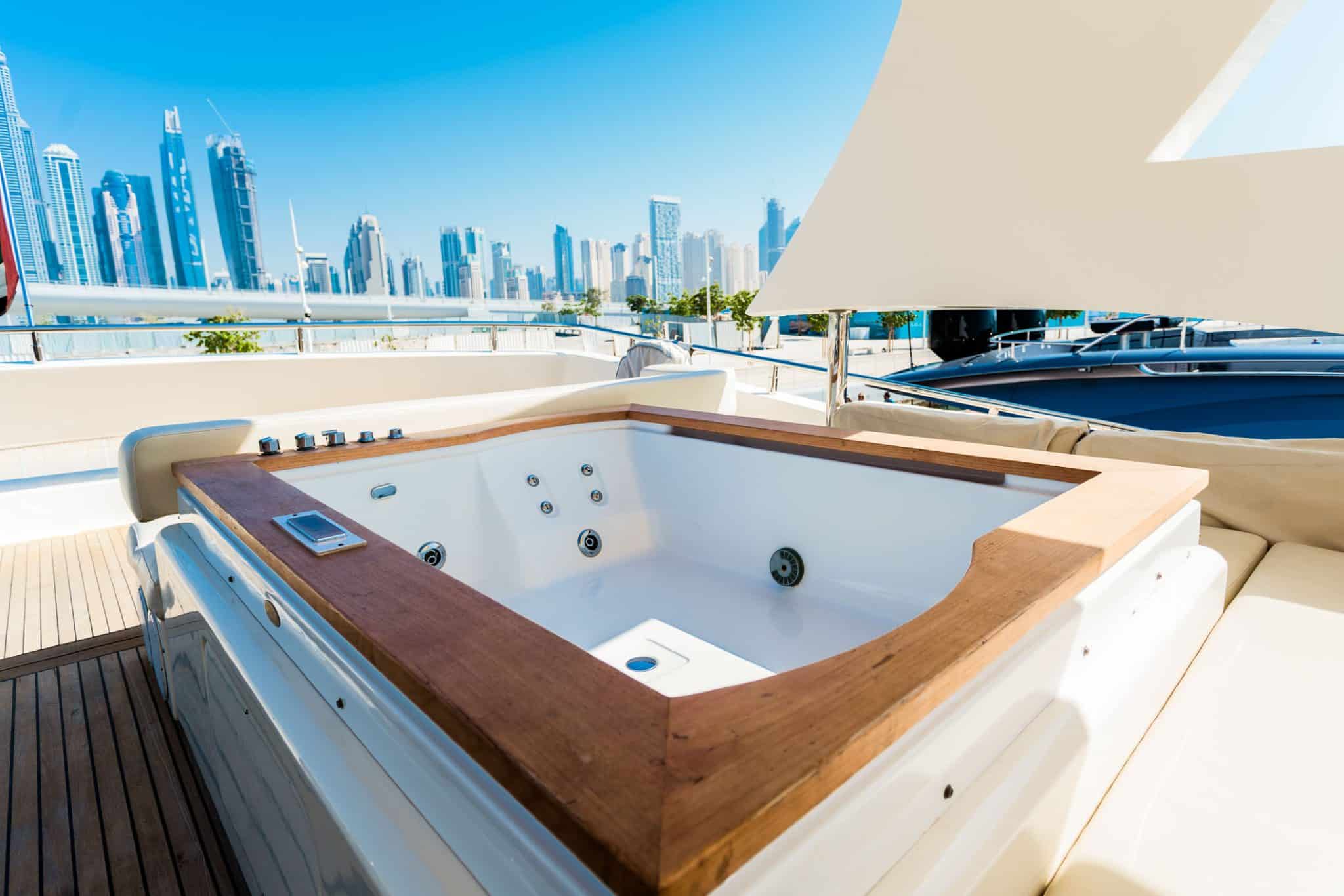 Aicon 85Ft private yacht Dubai