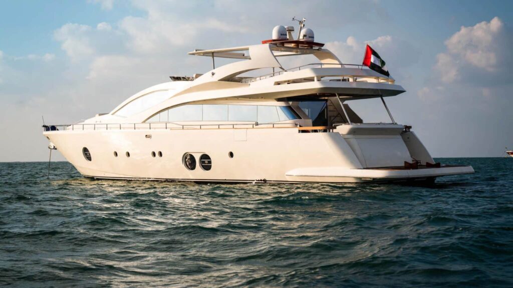 Aicon 85Ft yacht hire Dubai