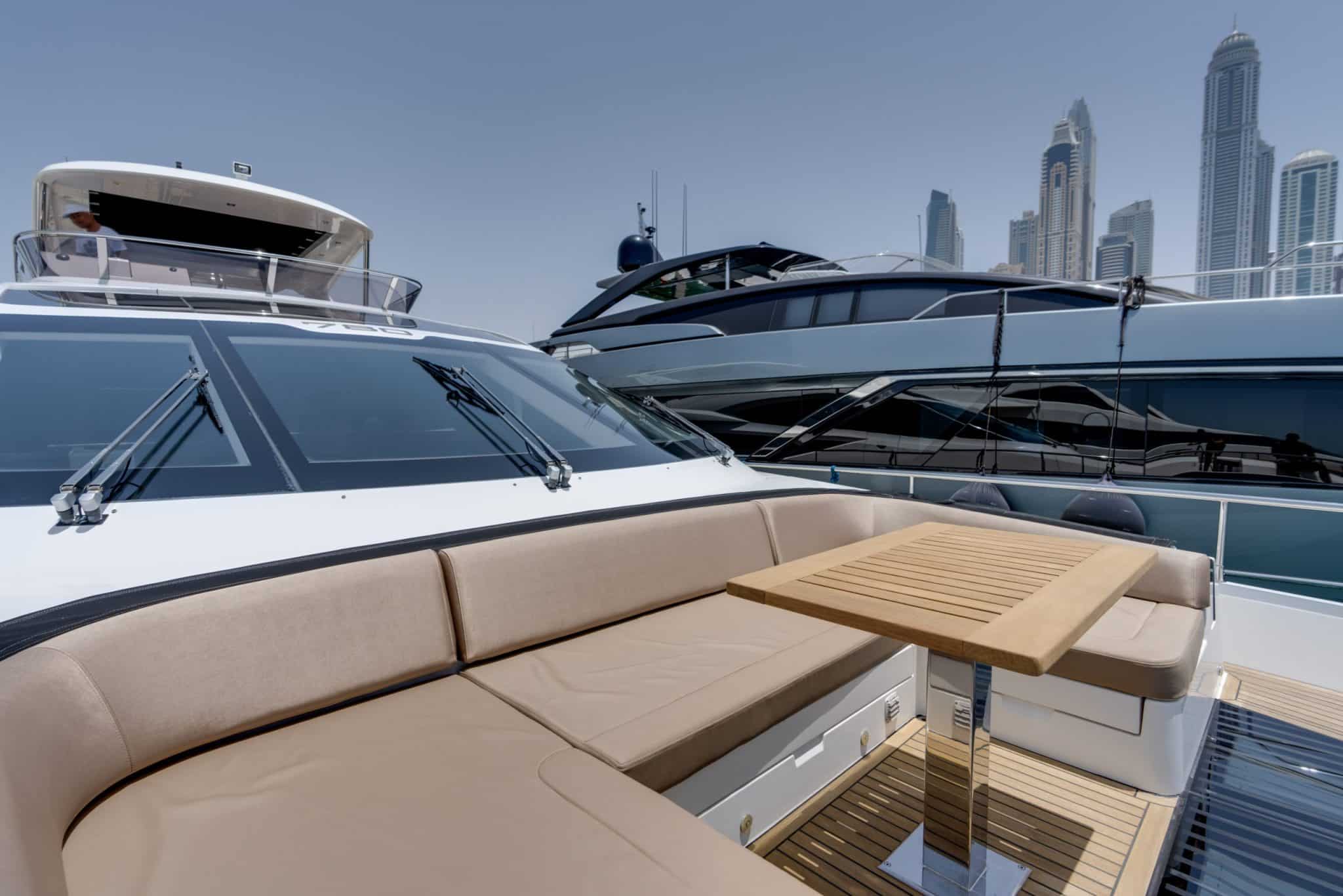 Galeon 80Ft yacht rental company dubai