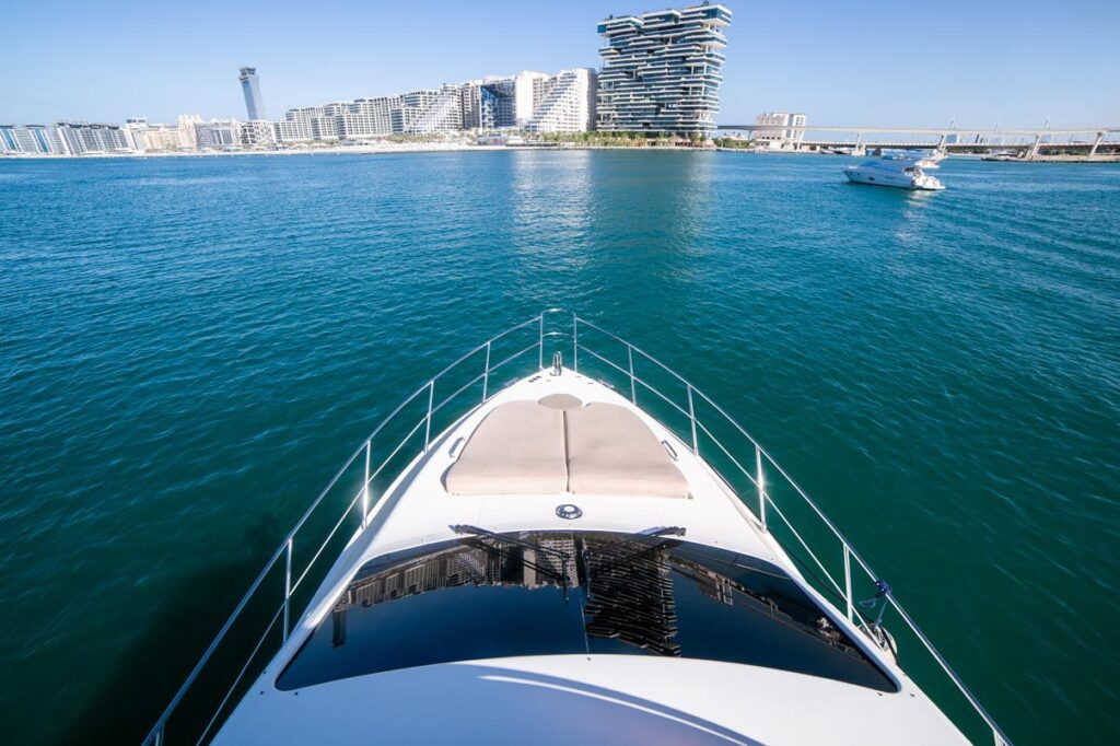 Azimut 50Ft yacht for rent in dubai