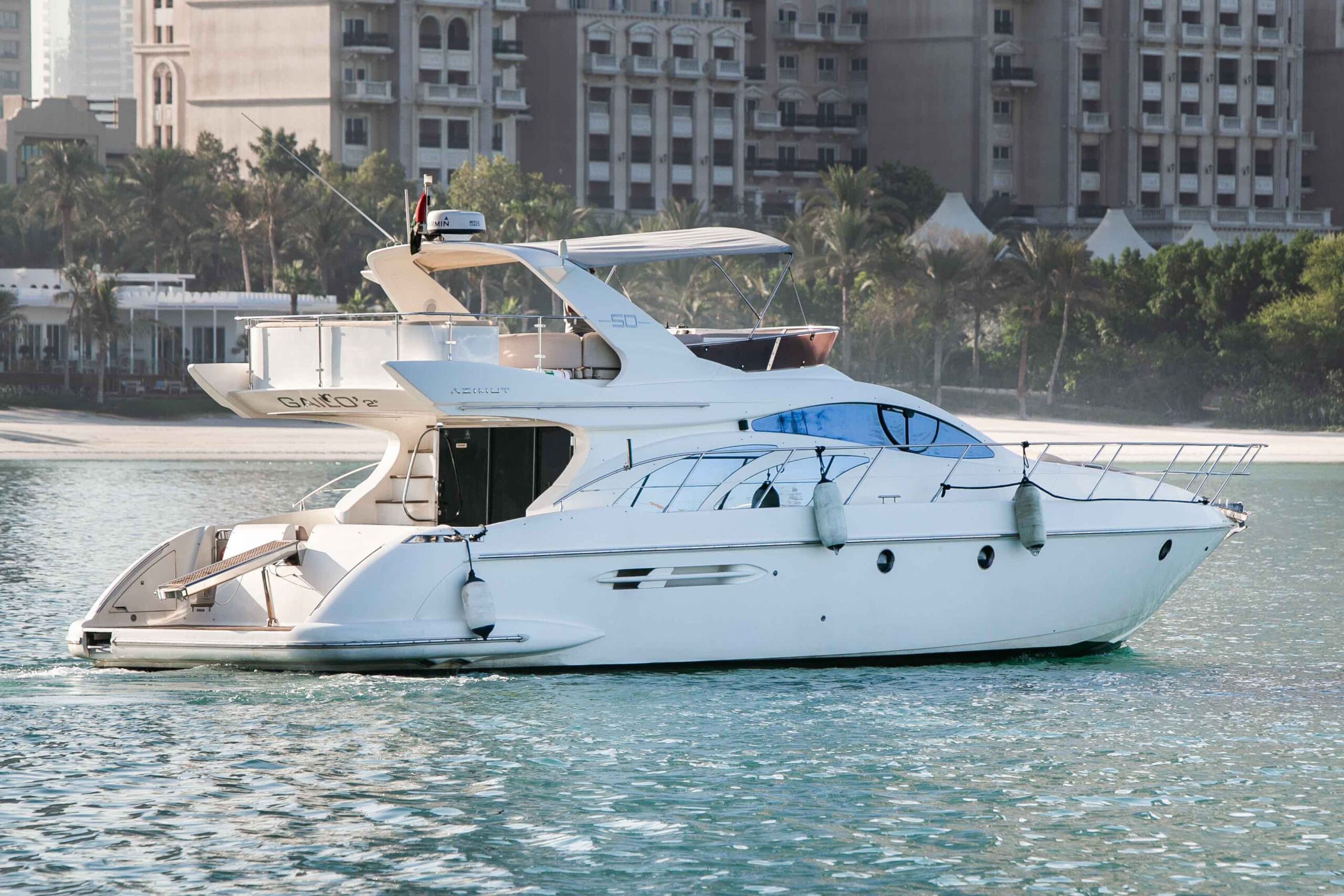 rent azimut 50 ft dubai
