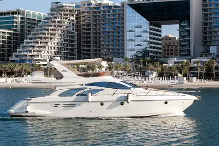 Azimut 50 ft premium yacht rent in Dubai
