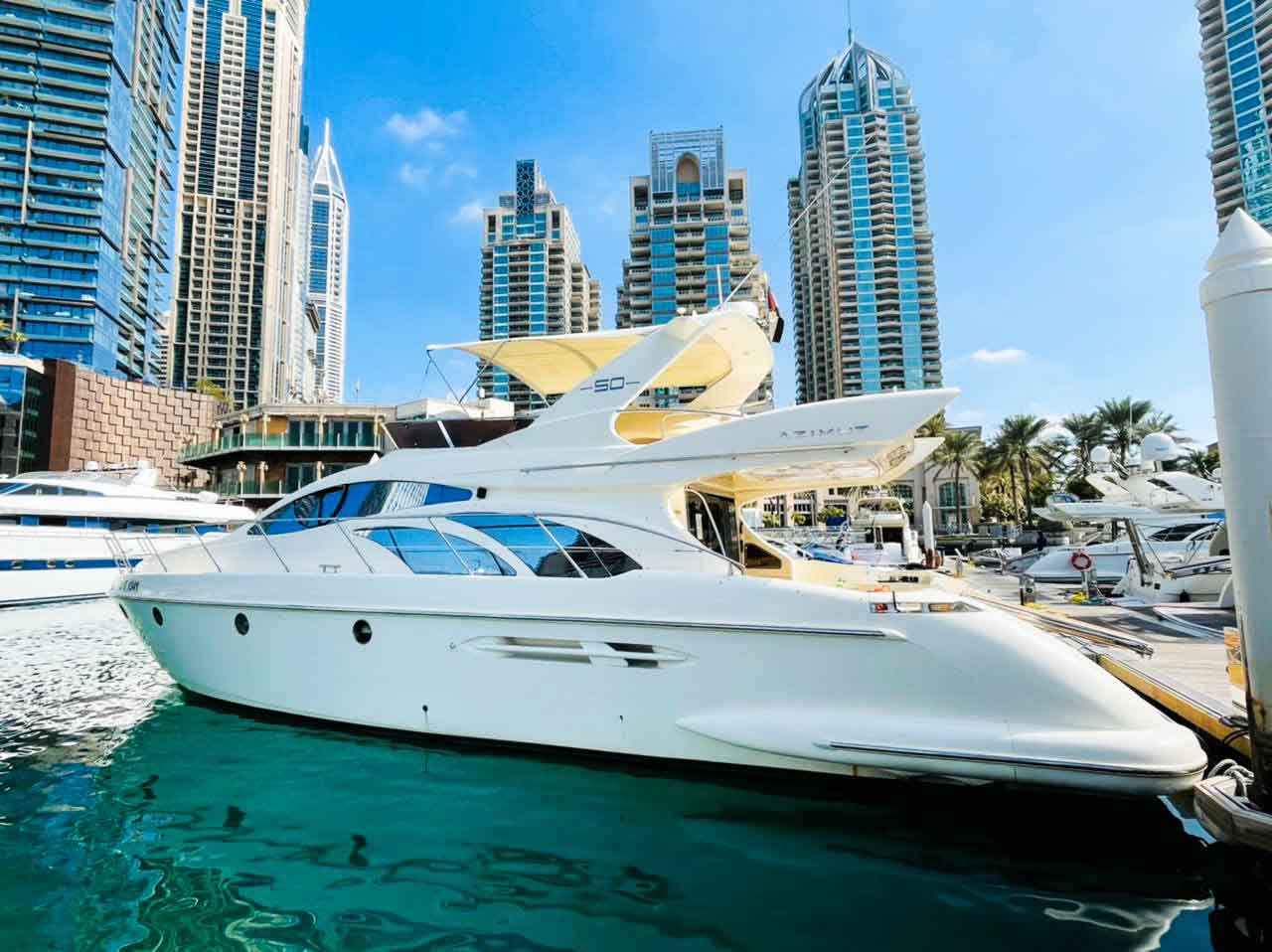 Azimut 50Ft Rental dubai