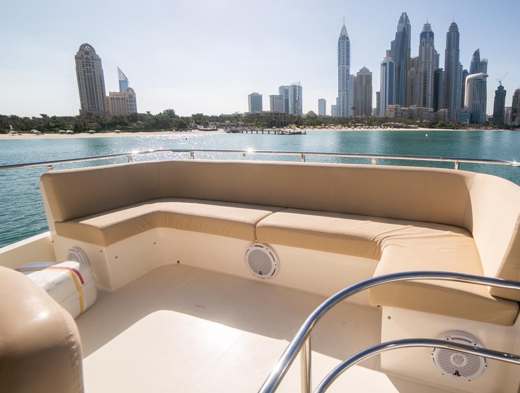 Azimut 50Ft yacht booking Dubai