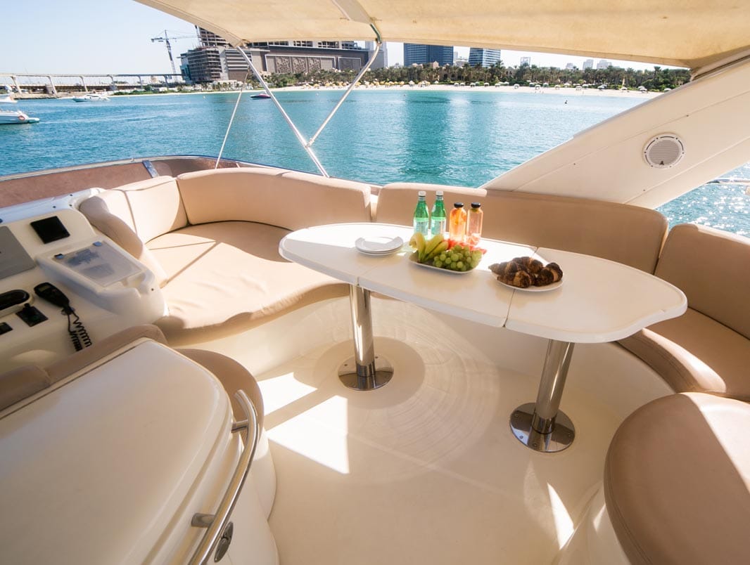 Azimut 50Ft yacht booking Dubai