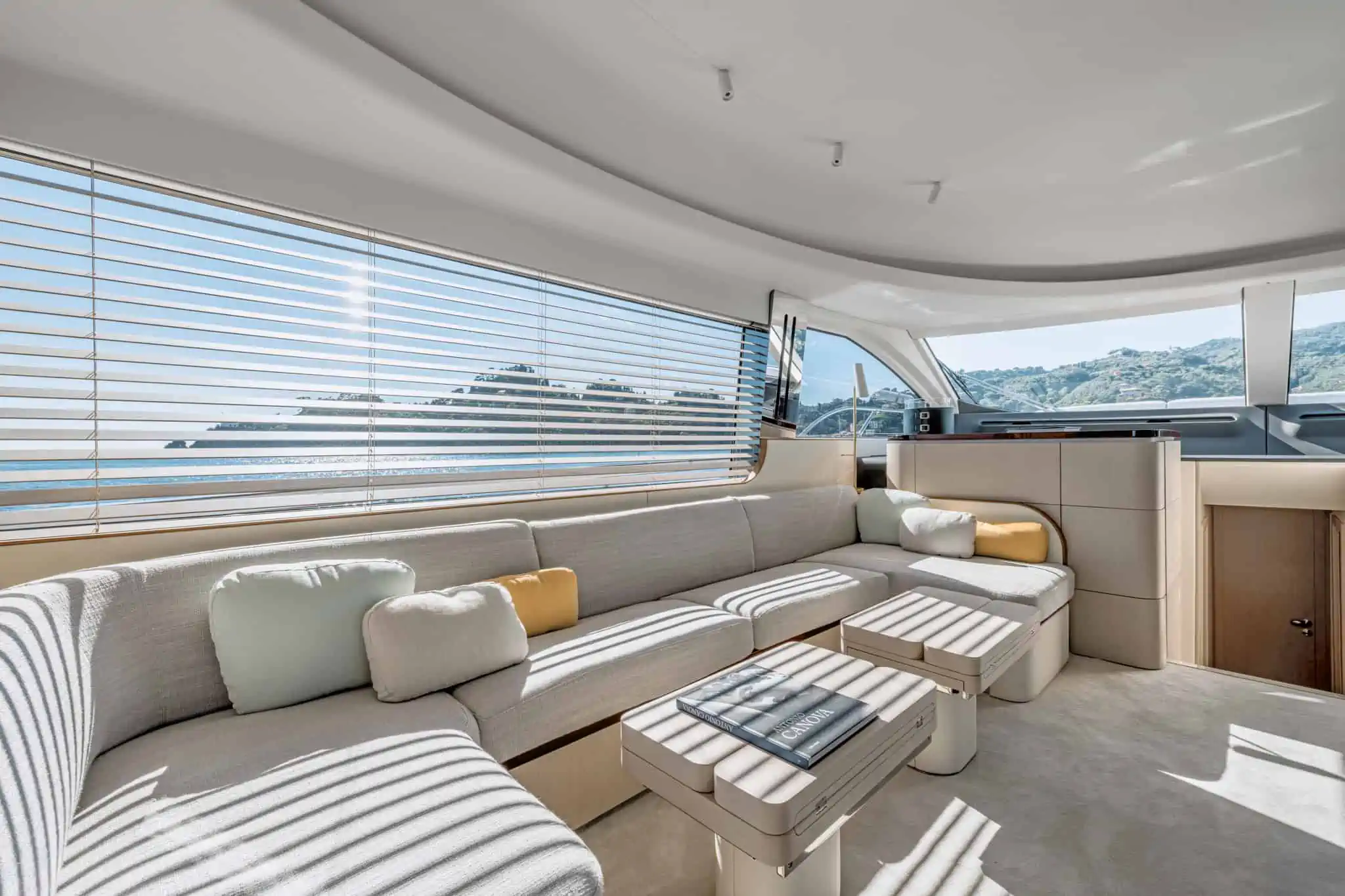 Luxury Yacht with Interior