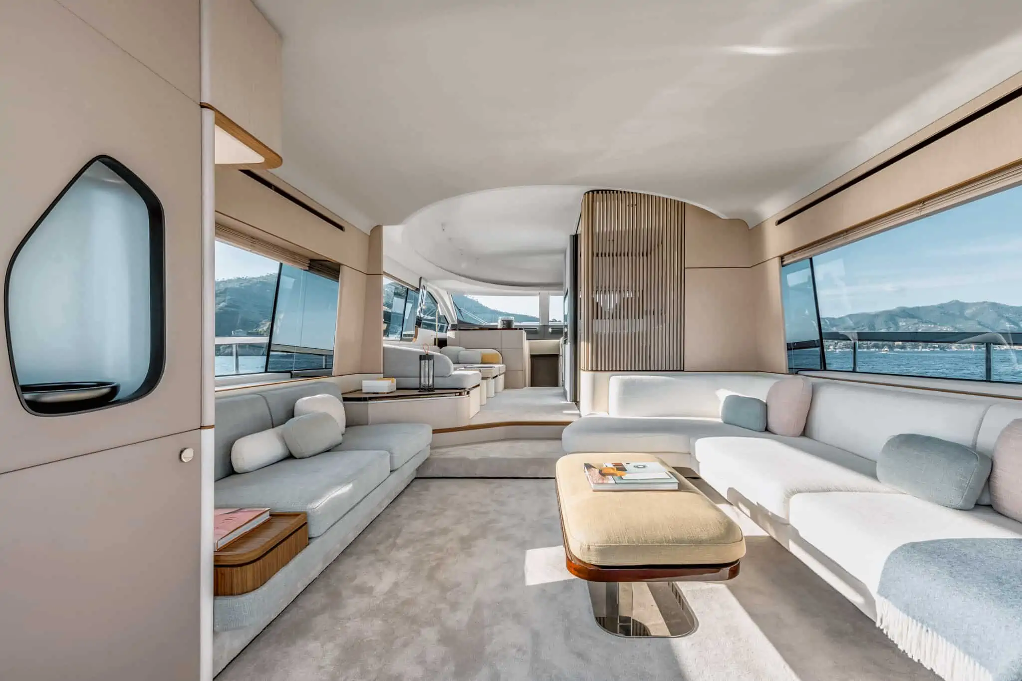 Luxury Yacht with Interior