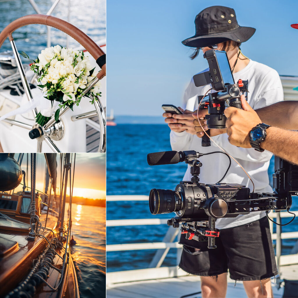 Wedding Photography in Yacht